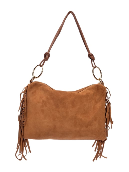 Isabella Rhea Braun Rindsledertasche - Image 1
