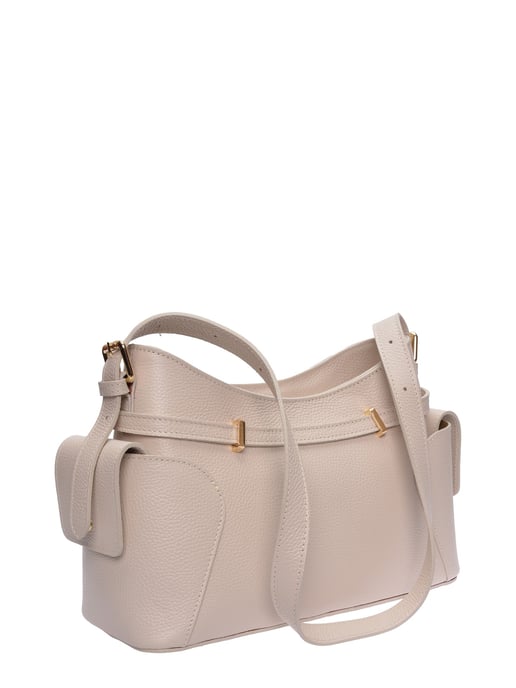 Roberta M Beige Rindsledertasche - Image 2