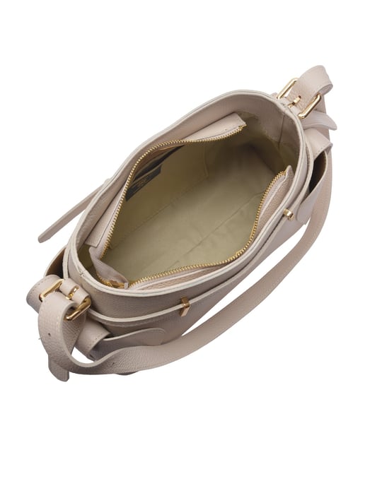 Roberta M Beige Rindsledertasche - Image 4