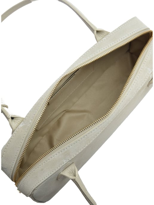 Anna Luchini Beige Rindsledertasche - Image 4