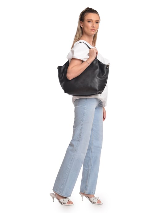 Isabella Rhea Schwarz Rindsledertasche - Image 5