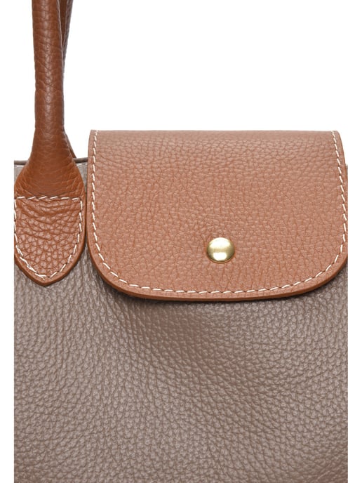 Anna Luchini Beige Rindsledertasche - Image 3