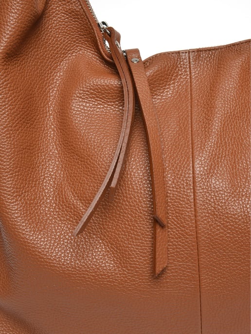 Isabella Rhea Braun Rindsledertasche - Image 3