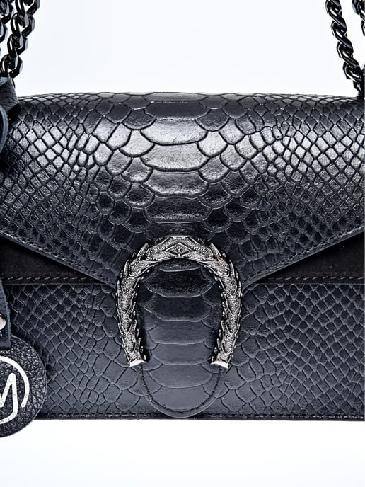 Roberta M Schwarz Rindsledertasche - Image 3