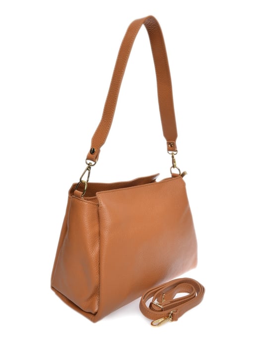 Isabella Rhea Braun Rindsledertasche - Image 2