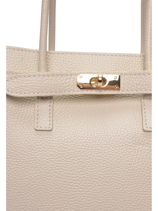 Isabella Rhea Beige Rindsledertasche - Image 3