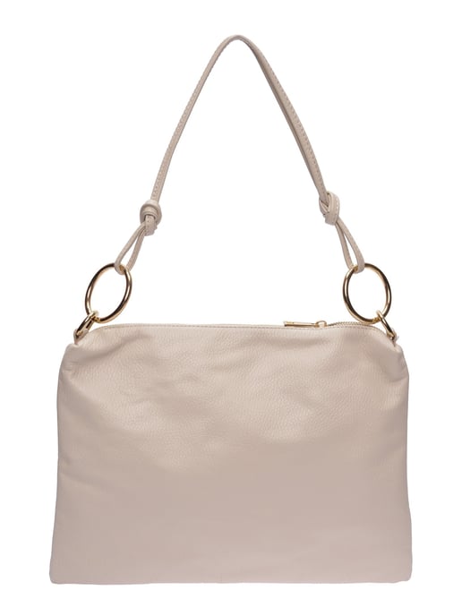 Luisa Vannini Beige Rindsledertasche - Image 1