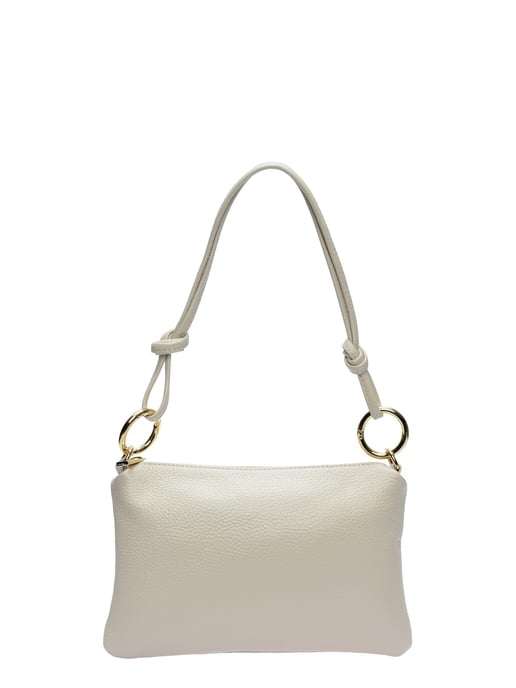 Anna Luchini Beige Rindsledertasche - Image 1