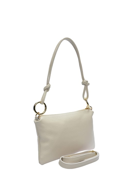 Anna Luchini Beige Rindsledertasche - Image 2