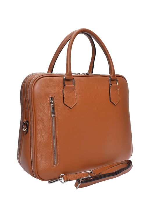 Luisa Vannini Braun Rindsledertasche - Image 2