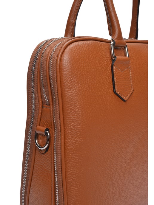 Luisa Vannini Braun Rindsledertasche - Image 3