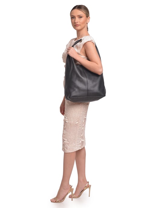Roberta M Schwarz Rindsledertasche - Image 5