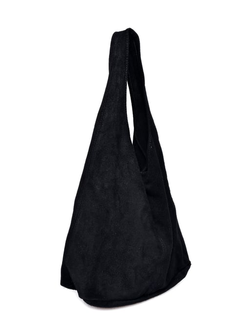 Anna Luchini Schwarz Rindsledertasche - Image 2