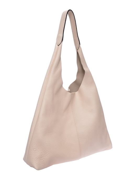 Luisa Vannini Beige Rindsledertasche - Image 2