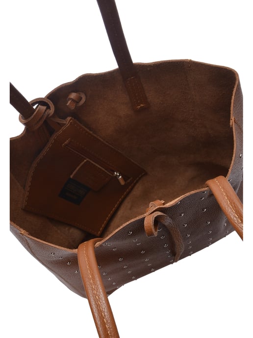 Isabella Rhea Braun Rindsledertasche - Image 4