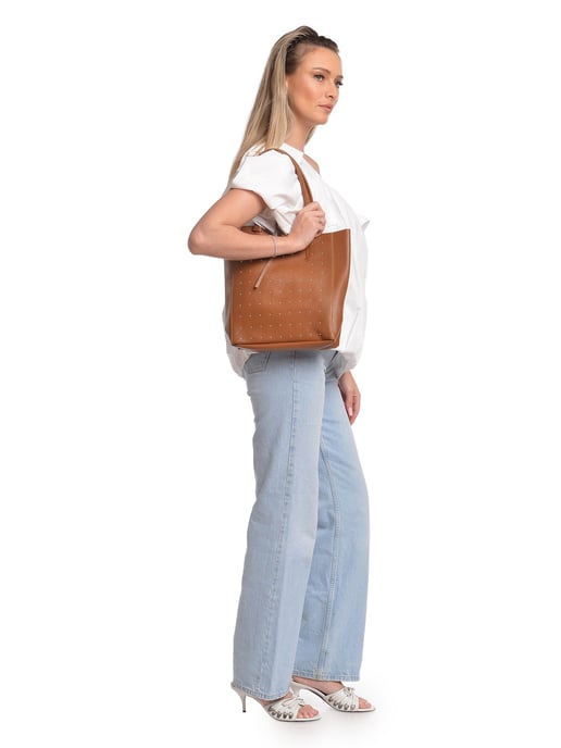 Isabella Rhea Braun Rindsledertasche - Image 5