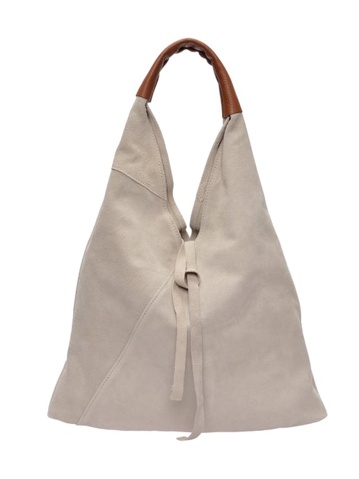 Anna Luchini Beige Rindsledertasche - Image 1