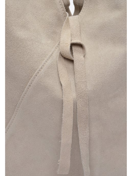 Anna Luchini Beige Rindsledertasche - Image 3