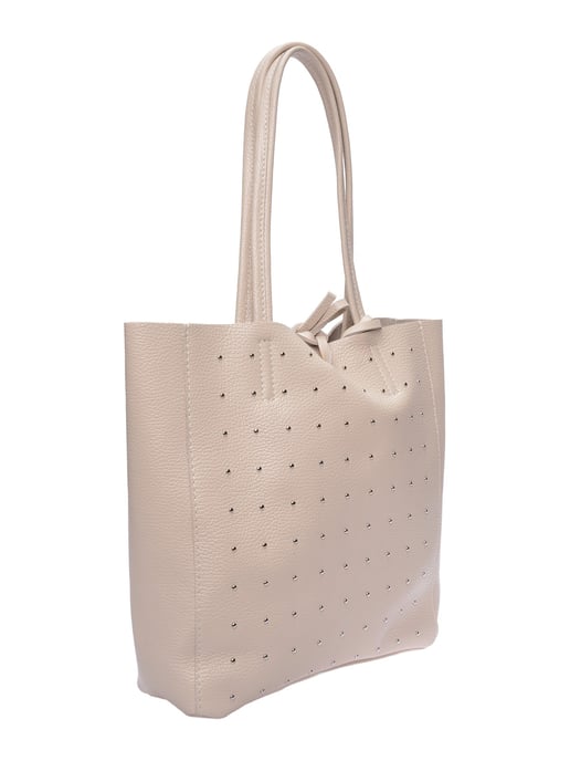 Isabella Rhea Beige Rindsledertasche - Image 2
