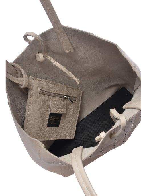 Isabella Rhea Beige Rindsledertasche - Image 4