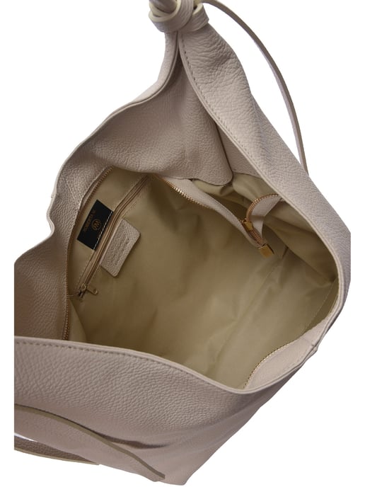 Roberta M Beige Rindsledertasche - Image 4