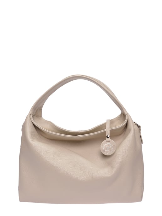 Luisa Vannini Beige Rindsledertasche - Image 1