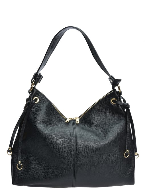 Isabella Rhea Schwarz Rindsledertasche - Image 1
