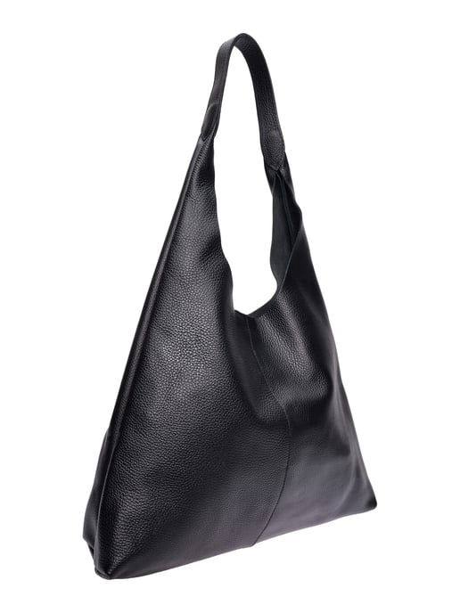 Luisa Vannini Schwarz Rindsledertasche - Image 2