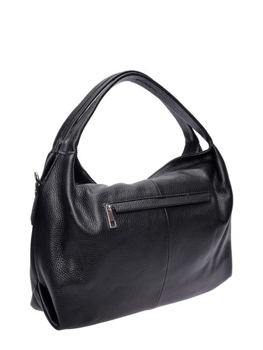 Luisa Vannini Schwarz Rindsledertasche - Image 2