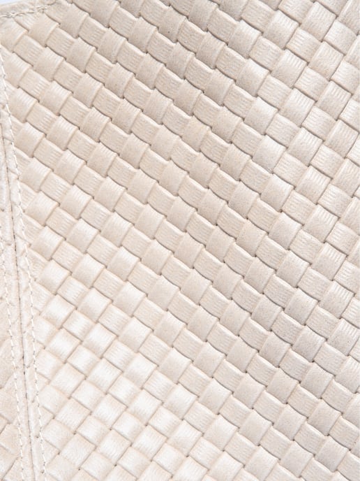 Luisa Vannini Beige Rindsledertasche - Image 3