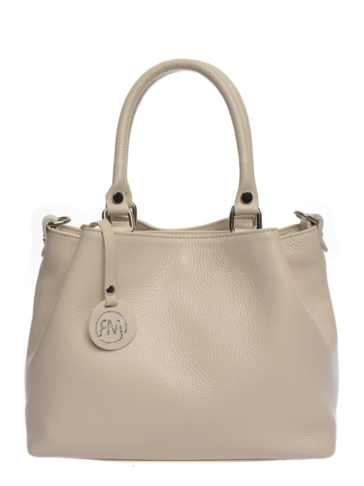 Roberta M Beige Rindsledertasche - Image 1