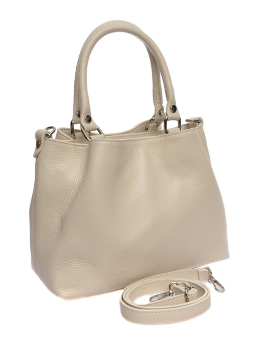 Roberta M Beige Rindsledertasche - Image 2