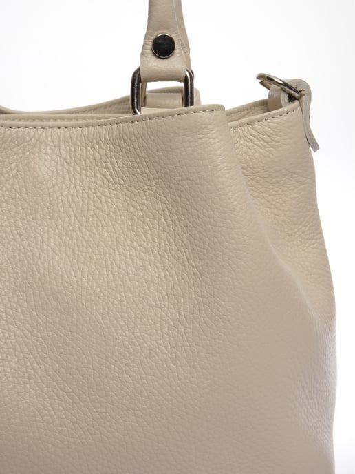 Roberta M Beige Rindsledertasche - Image 3