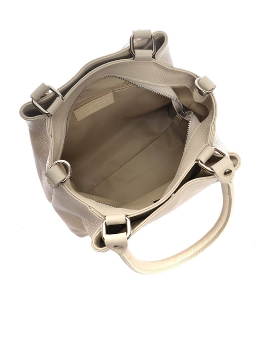Roberta M Beige Rindsledertasche - Image 4