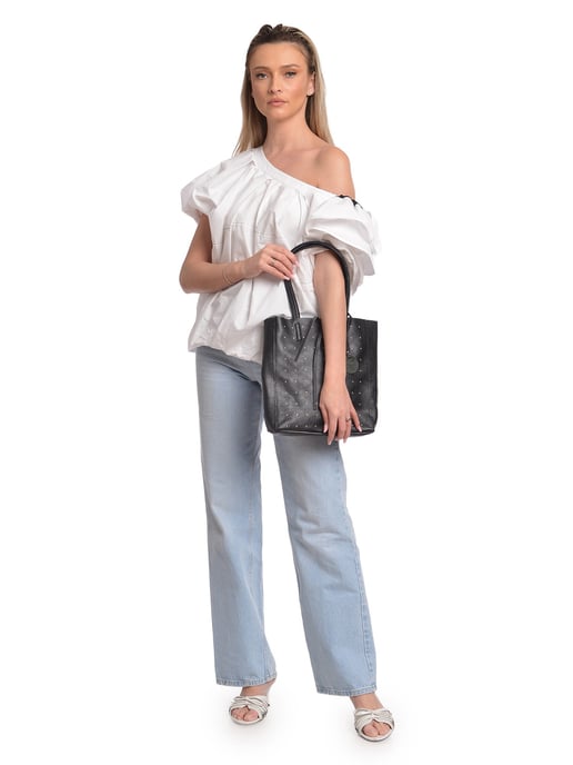 Isabella Rhea Schwarz Rindsledertasche - Image 5