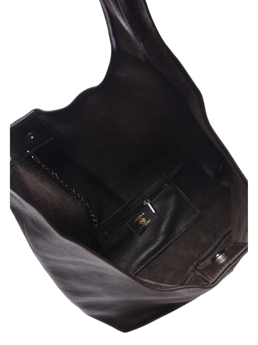 Roberta M Kastanienbraun Rindsledertasche - Image 4