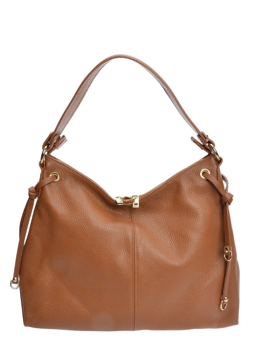 Isabella Rhea Braun Rindsledertasche - Image 1