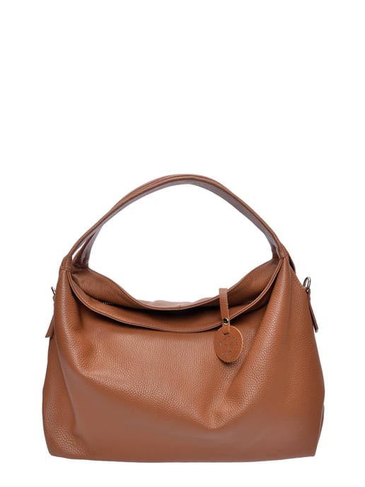 Luisa Vannini Braun Rindsledertasche - Image 1
