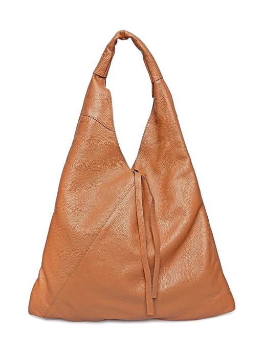Anna Luchini Braun Rindsledertasche - Image 1