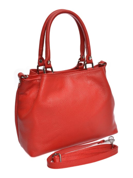 Roberta M Rot Rindsledertasche - Image 2