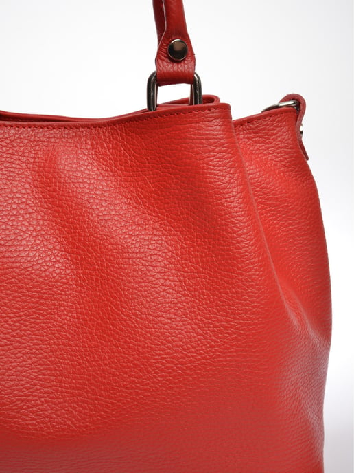 Roberta M Rot Rindsledertasche - Image 3