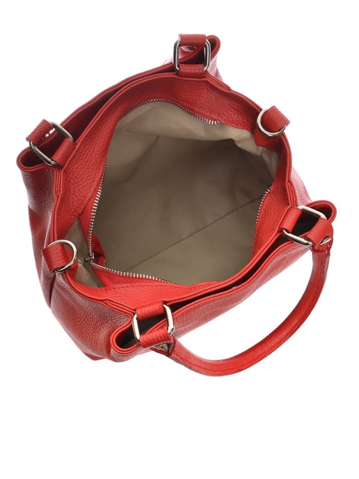 Roberta M Rot Rindsledertasche - Image 4