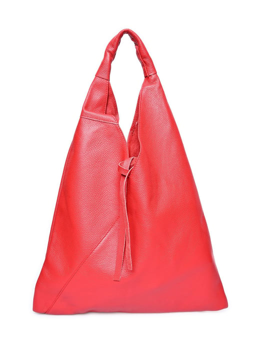 Anna Luchini Rot Rindsledertasche - Image 1