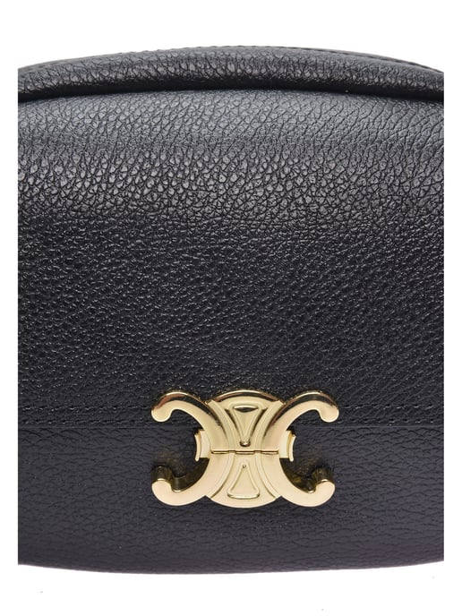 Luisa Vannini Schwarz Rindsledertasche - Image 3