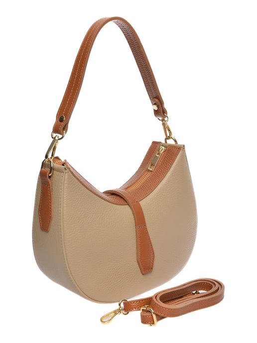 Roberta M Beige Rindsledertasche - Image 2