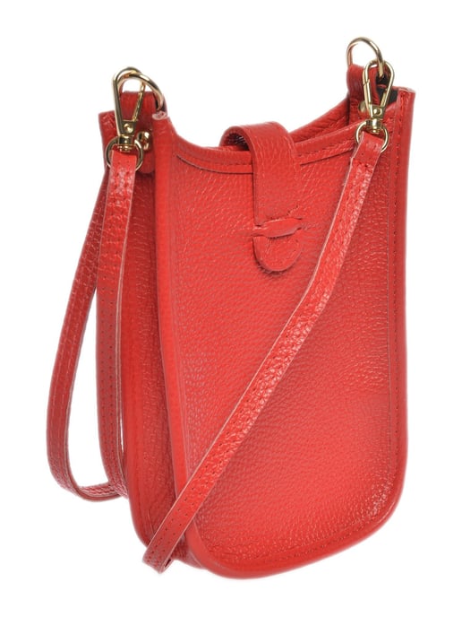 Isabella Rhea Rot Rindsledertasche - Image 2