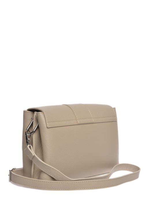 Luisa Vannini Beige Rindsledertasche - Image 2