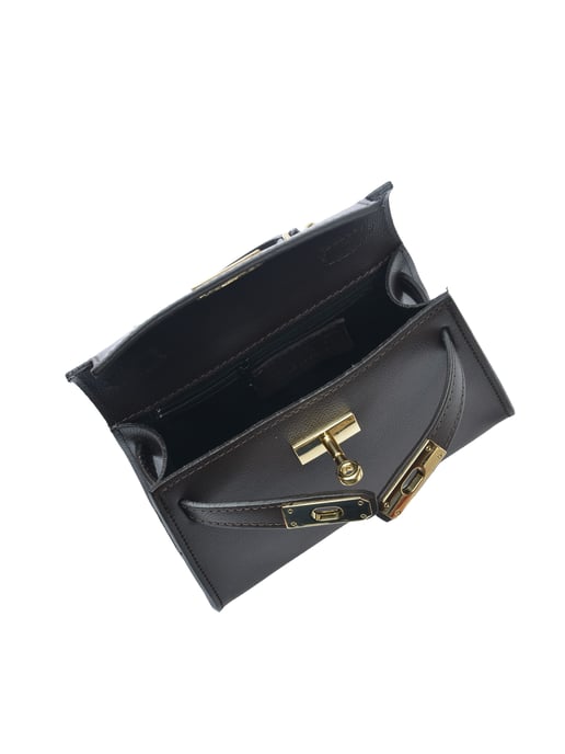 Isabella Rhea Kastanienbraun Rindsledertasche - Image 4