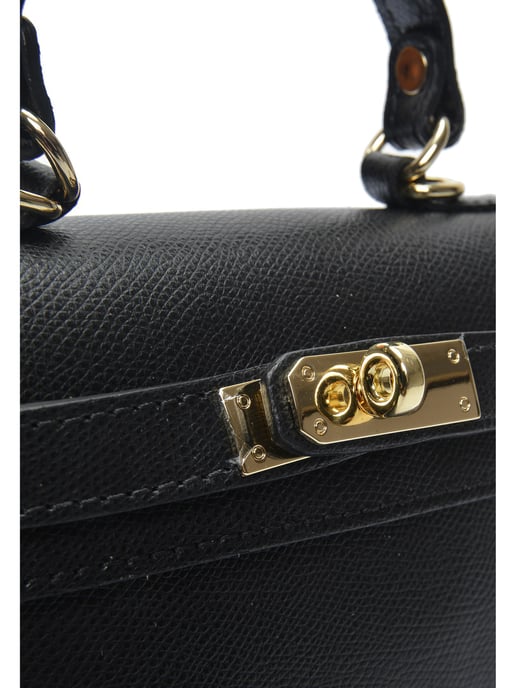 Isabella Rhea Schwarz Rindsledertasche - Image 3