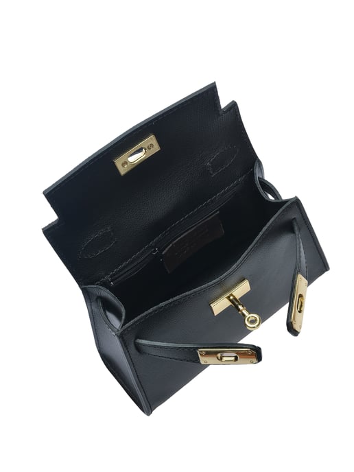 Isabella Rhea Schwarz Rindsledertasche - Image 4